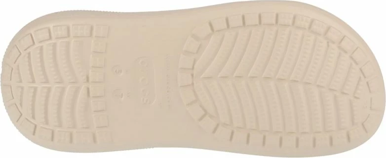 Ženske natikače Crocs, kremne barve