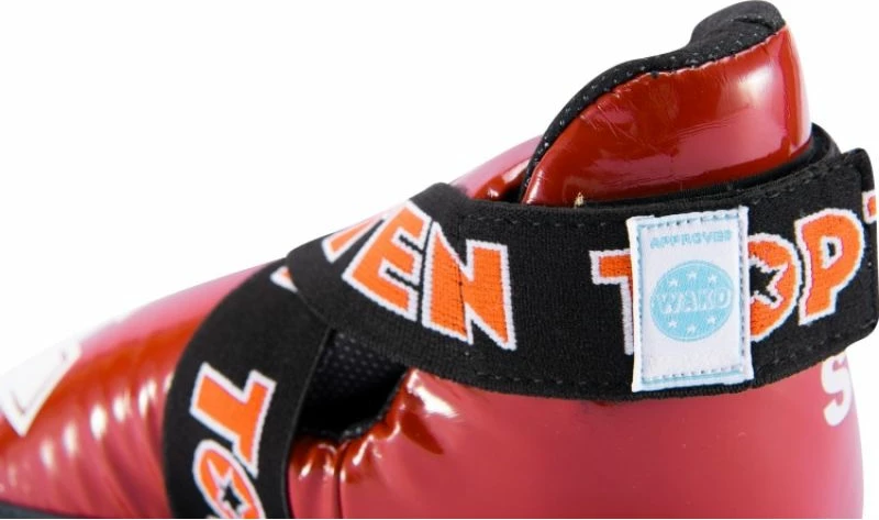 Zaščita za goleni Masters, rdeča