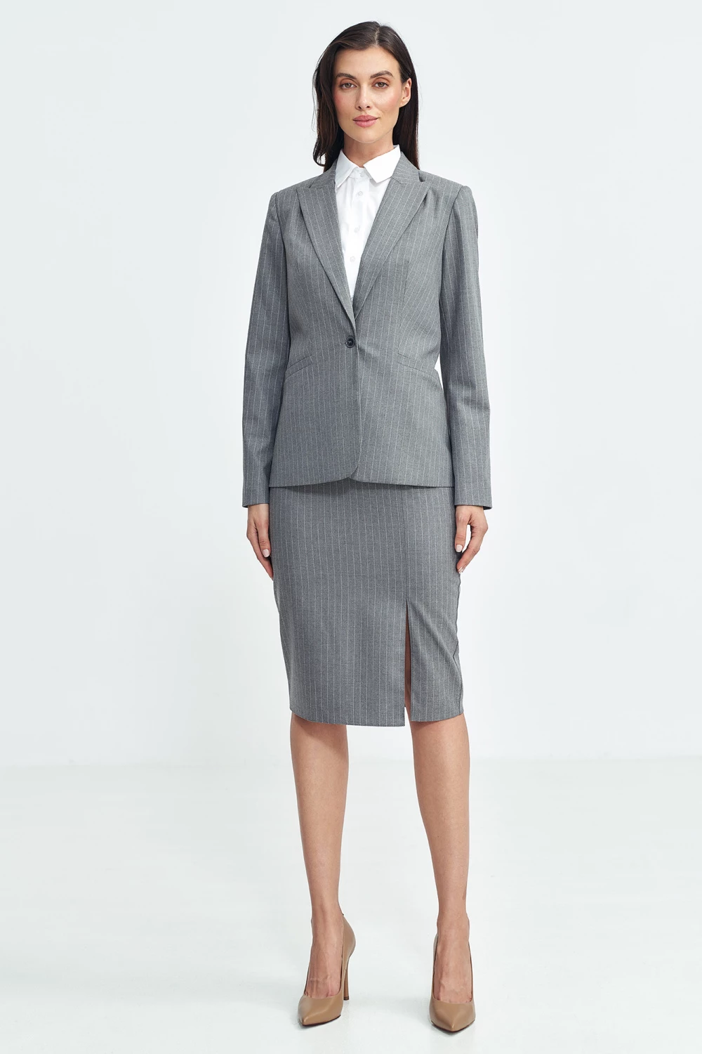 Ženska jakna Nife model 202483, siva