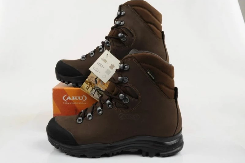 Trek čevlji Aku za ženske, rjavi