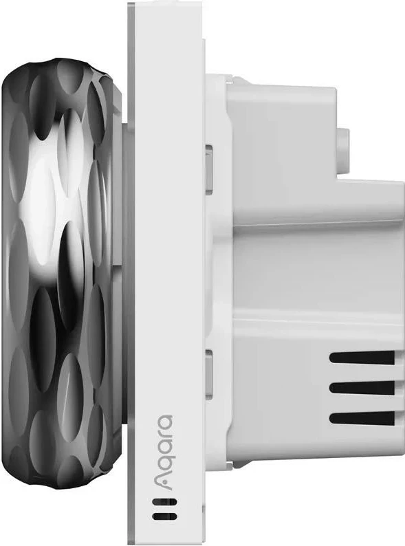 Zaslon na dotik z vrtljivim gumbom Aqara TouchScreen Dial V1, bel