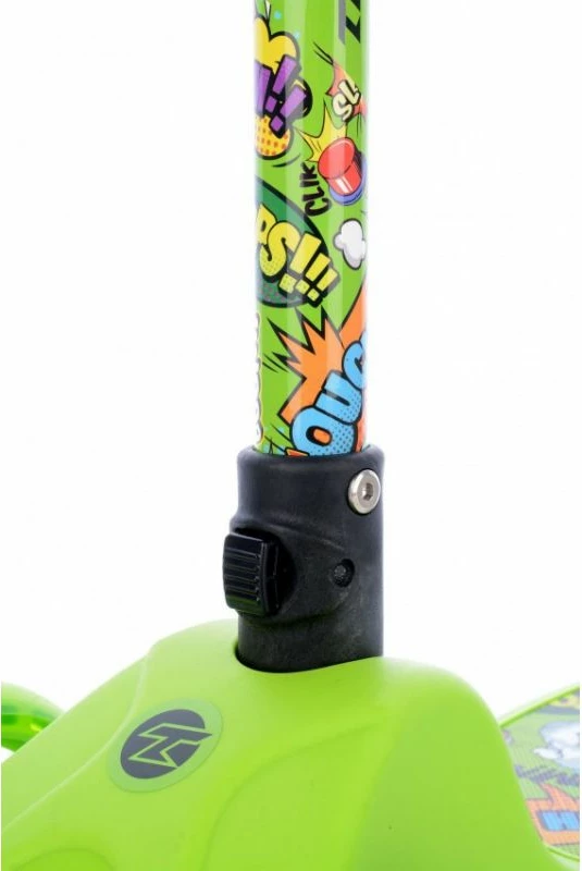 Trotinet za otroke, Tempish, zelen in rožnat