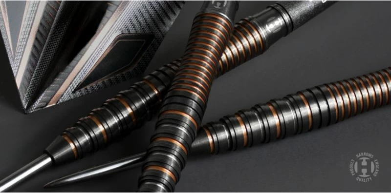 Darts puščice, Harrows Noble, unisex, črne