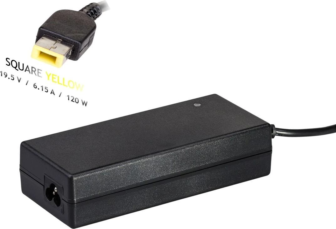 Polnilec za prenosnik Akyga AK-ND-52, 120 W, črn