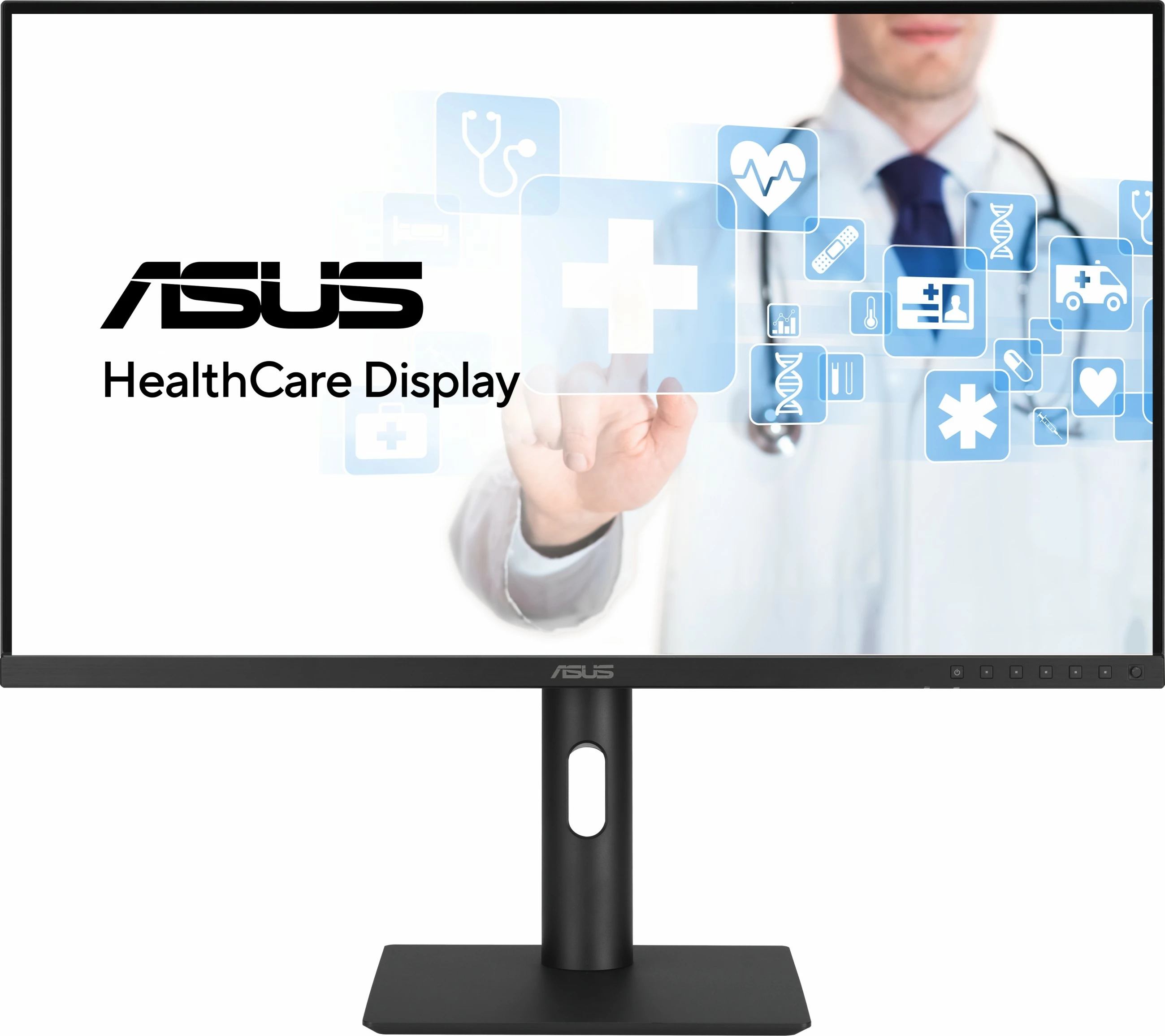 Medicinski monitor ASUS HA2441A, 23,8", Quad HD, črn