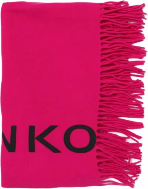 Topel šal Pinko Adunanza, rožnate barve