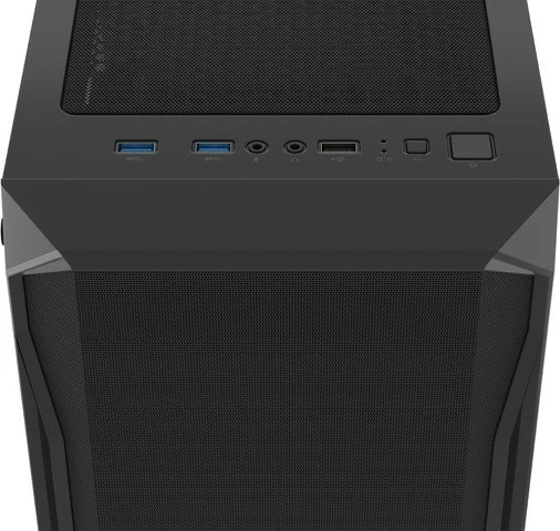 Midi tower z ojačanimi steklenim stranskim panelom Natec Fury Shobo SH4F, črn