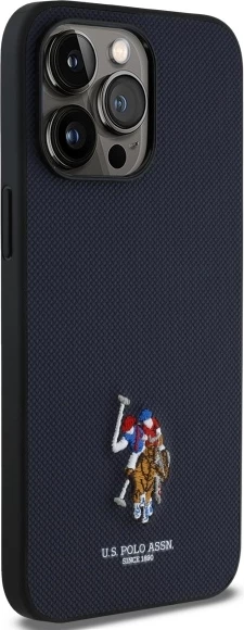 Zaščitna prevleka za iPhone 15 Pro Max 6,7", U.S. Polo Assn. USHCP15XPEMV, navy