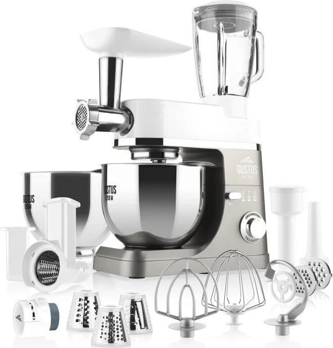 Večfunkcijski mikser, ETA Gustus Maximus IV, belo-srebrn