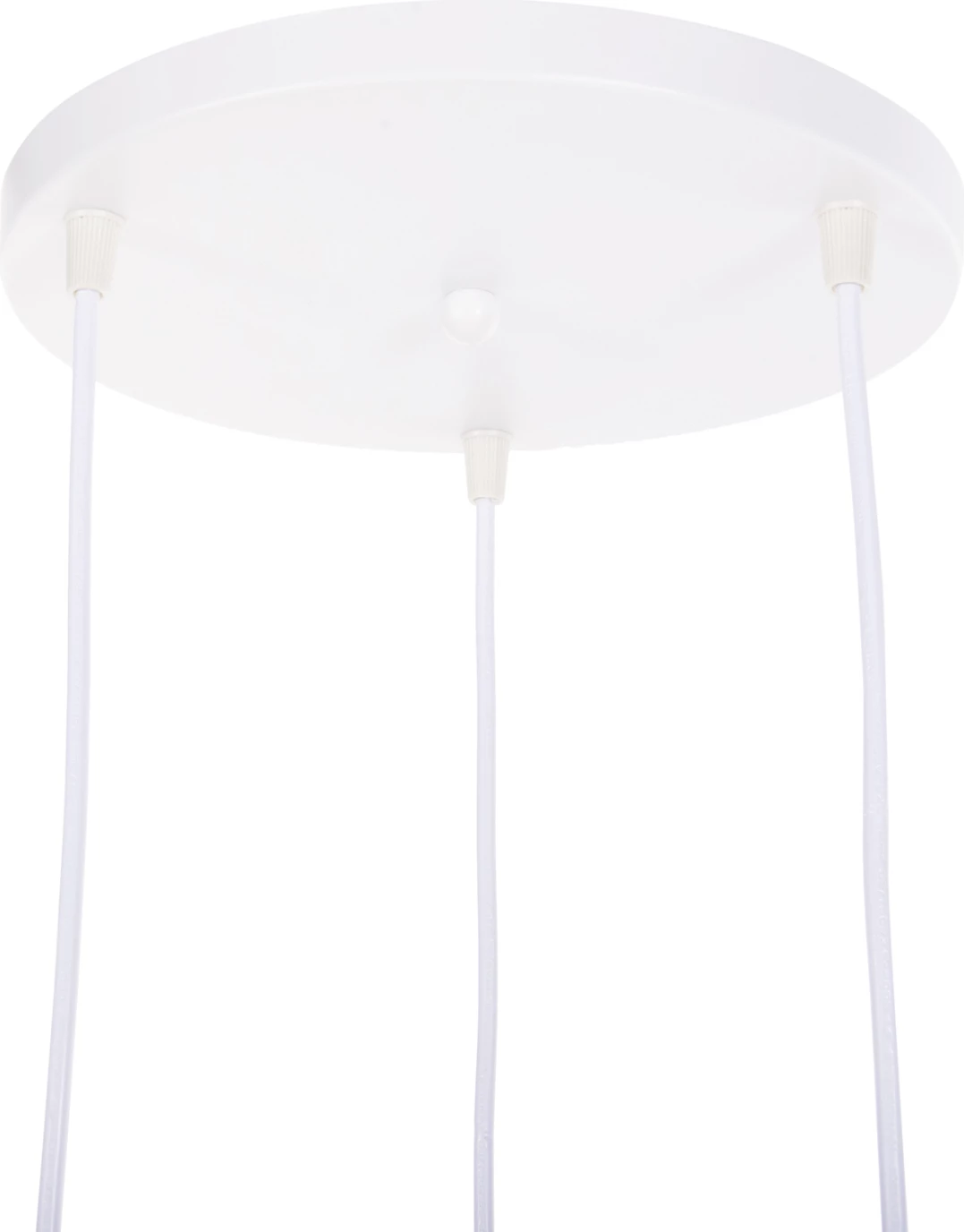 Stropna viseča svetilka FH4072 3-lučna lesene geometrijske oblike