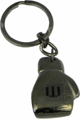 Gumb v obliki boksa, obesek za ključe Masters, zlata