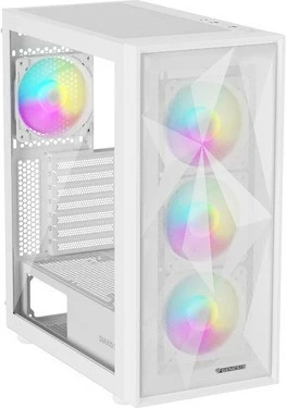 Računalniško ohišje Natec Genesis Diaxid 605 ARGB, Midi Tower, belo