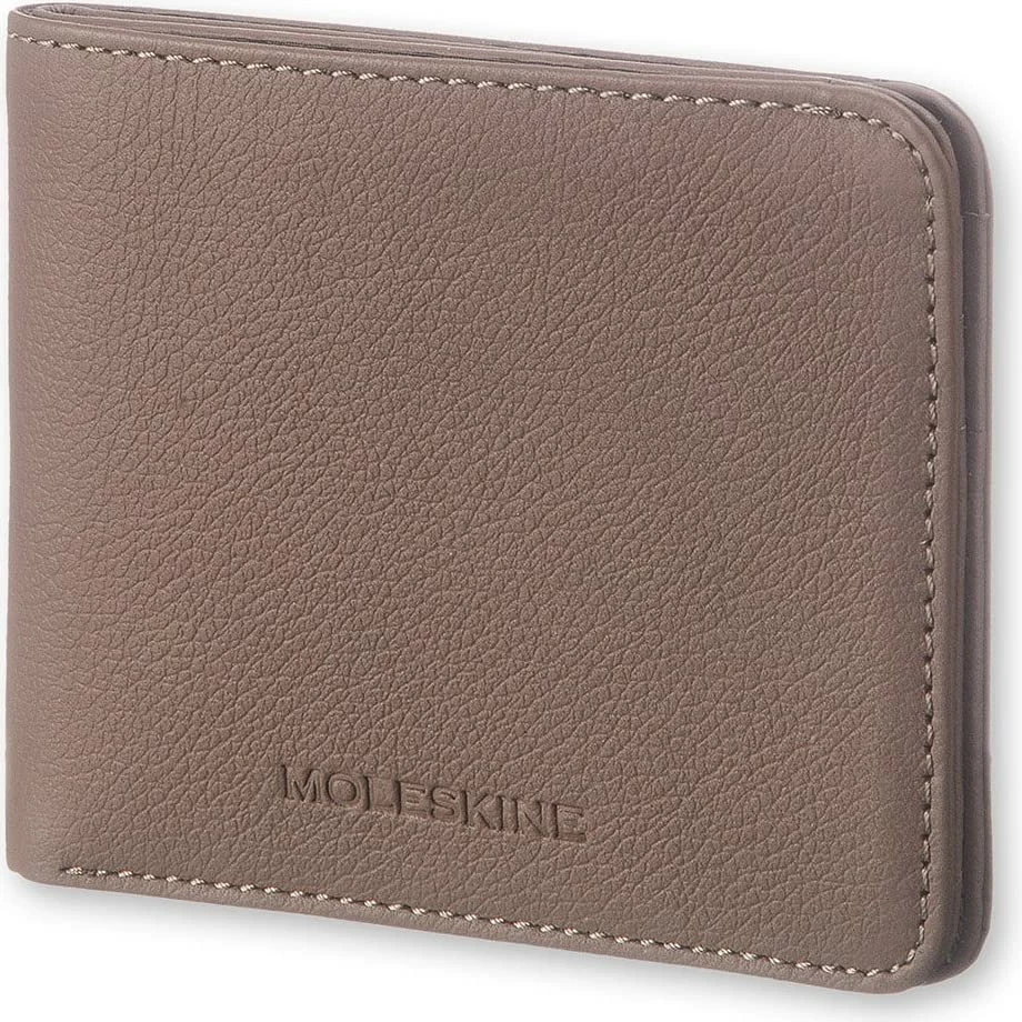 Usnjen portfelj Lineage, Moleskine, siv klobučevine