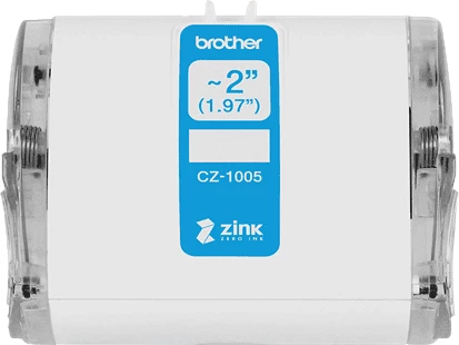Rolka etiket, 50 mm x 5,1 m, ZINK Zero Ink, Brother CZ-1005