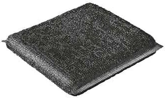 Grob čistilni gobici Glitzi Power Inox, Vileda, 2 kosa, sivi