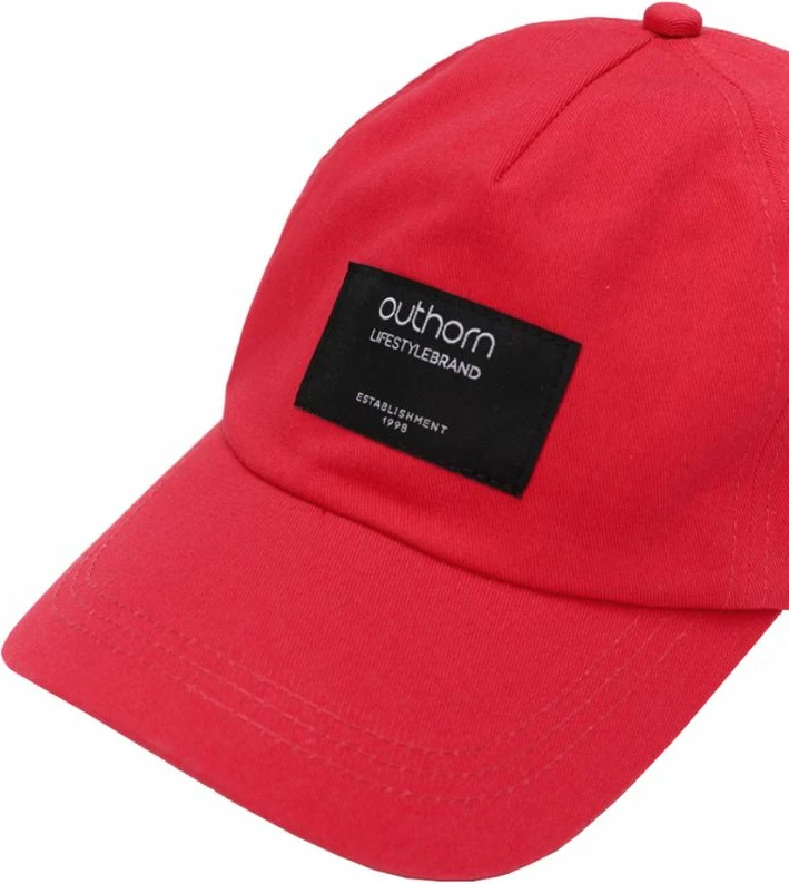 Kapa s šiltom za ženske, rdeča Outhorn