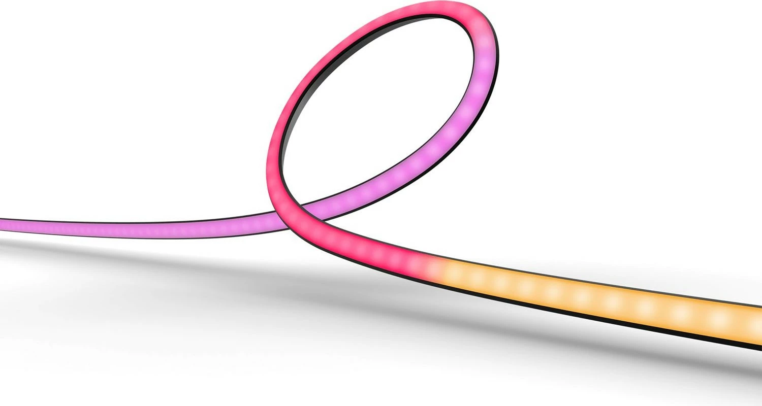 Gradientna LED luč za zabavo Philips Hue Play Lightstrip 55 inch, Bluetooth/Zigbee, črne barve