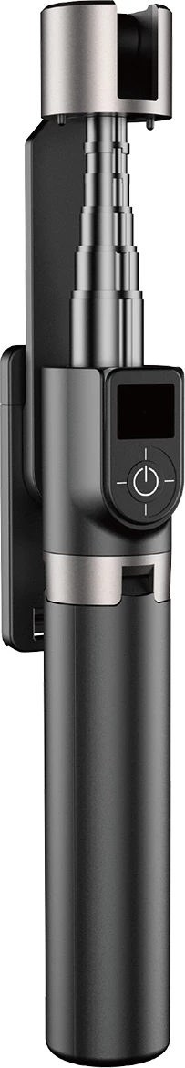 Selfie palica s stojalom, Bluetooth, črna, Dudao F18B