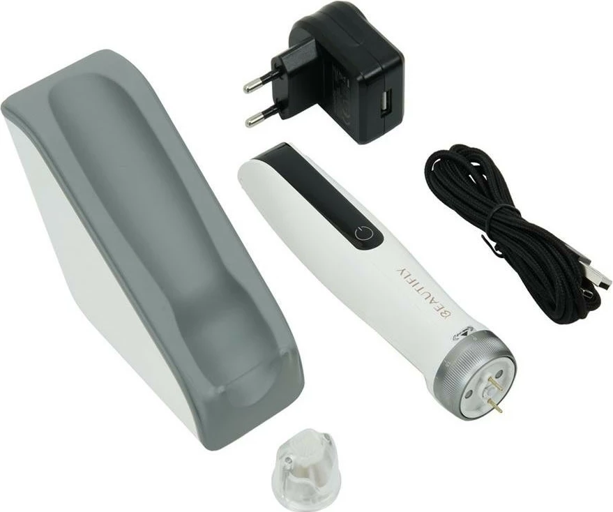 Mezoterapijska naprava z mikroiglicami Beautifly CollagenBoost, bela