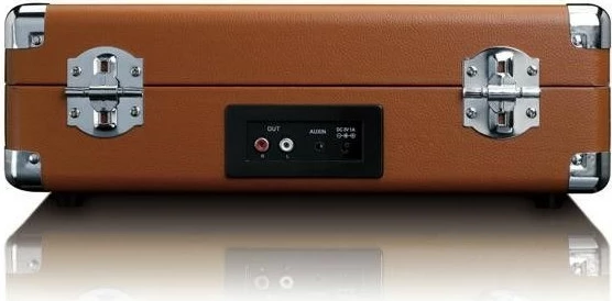 Gramofon z vgrajenimi zvočniki, Lenco TT-10, AUX, rjava Gramofon z vgrajenimi zvočniki, Lenco TT-10, AUX, rjava