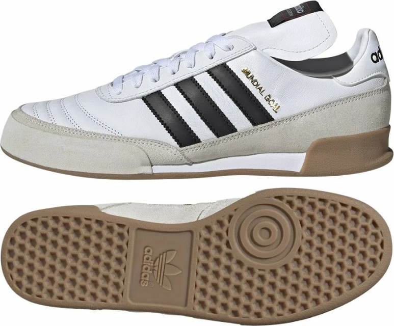 Notranji nogometni copati, adidas, beli