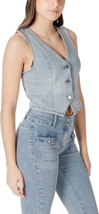 Telovnik za ženske Morgan De Toi, svetlo modre barve