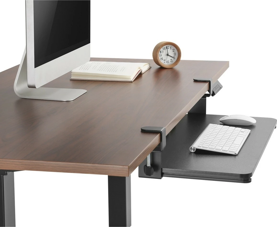 Nosilec za tipkovnico pod mizo, Maclean MC-839, črn