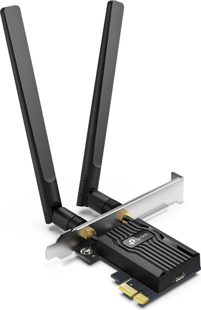Omrežna kartica PCIe z dvema zunanjima antenama, TP-Link Archer TX55E, črna