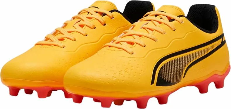 Nogometni copati za otroke Puma, rumeni