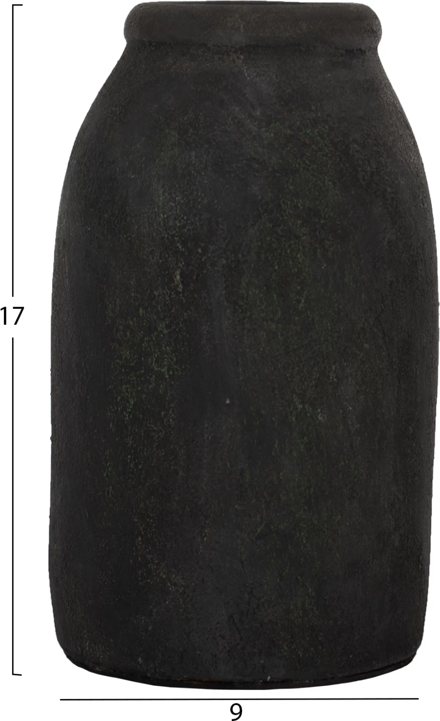 Dekorativne vaze 3 kosi FH7711 v terakoti fosilno siva