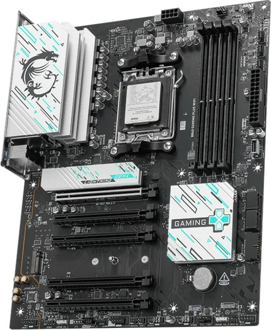 Plošča za igranje MSI B840 GAMING PLUS WIFI, Socket AM5, DDR5, ATX, Wi‑Fi 7