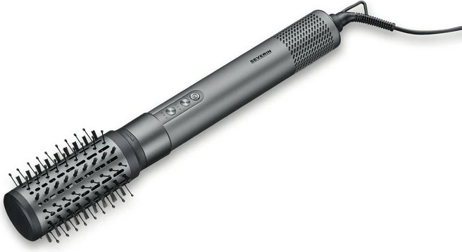 Električna krtača za lase Severin WL 0683, 1500 W, 4 nastavki, antracit/srebrna Električna krtača za lase Severin WL 0683, 1500 W, 4 nastavki, antracit/srebrna
