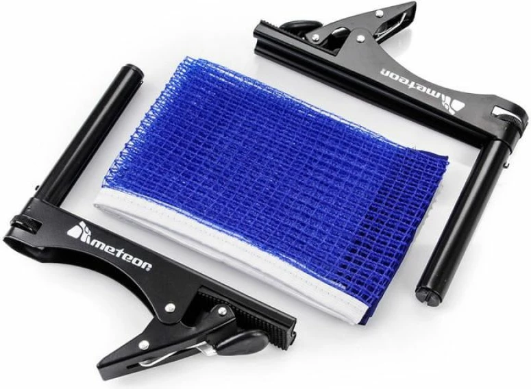 Mreža za namizni tenis Meteor, modra