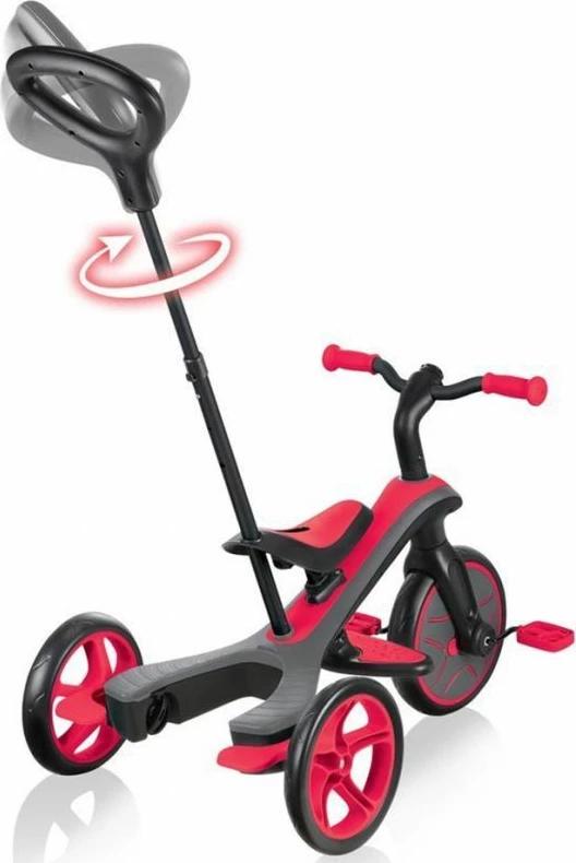 Otroško kolo SMJ Sport Explorer Trike 4v1, rdeče