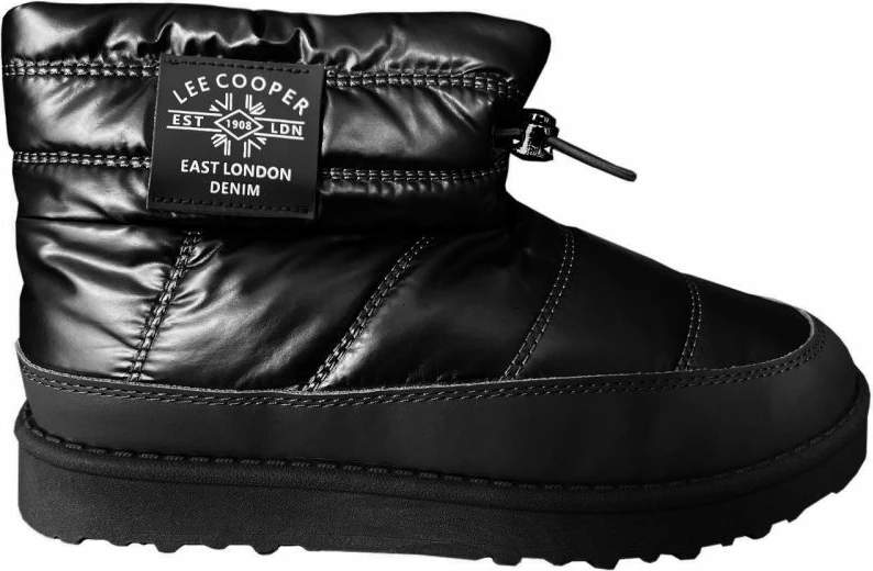 Visoke ženske čevlje, črni Lee Cooper