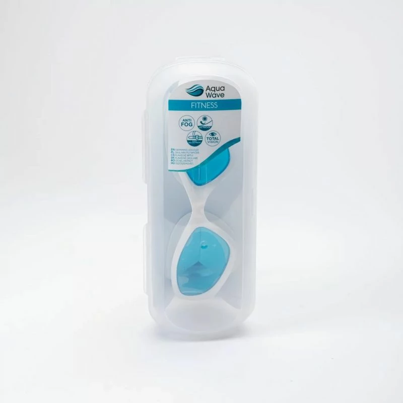 Plavalna očala AquaWave za moške in ženske, bela in modra Plavalna očala AquaWave za moške in ženske, bela in modra