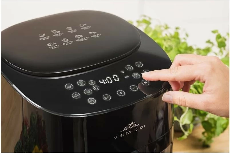 Friteznik na zrak, 4,3 L, 1300 W, črn ETA Vista Digi 116890000