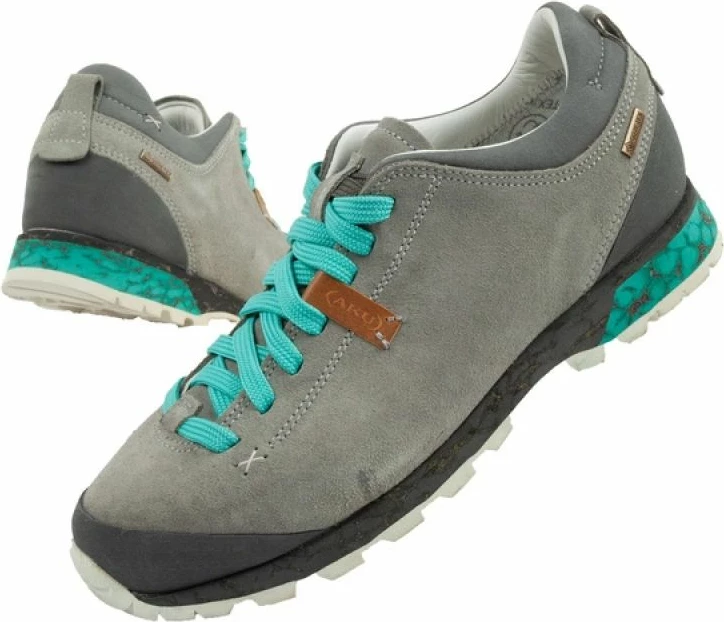 Treking čevlji Bellamont 3 Suede GORE-TEX, ženske, sivi