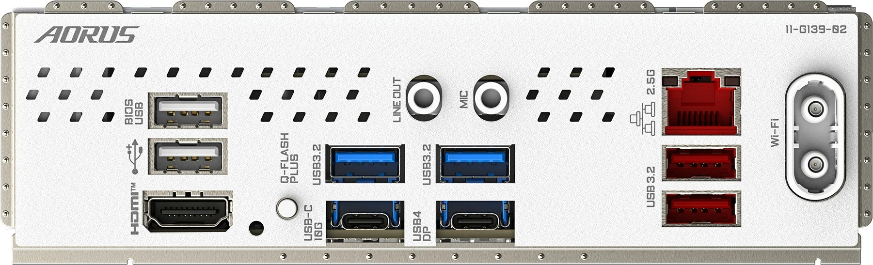 Plošča za matično ploščo Gigabyte X870I AORUS PRO ICE, DDR5, Mini-ITX, bela