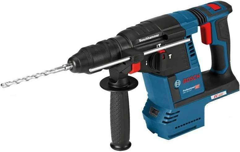 Električni kladivo, BOSCH GBH 18V-26 F SOLO, SDS+, 2,6 J, ročaj 13 mm, moder