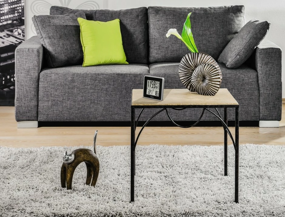 Vremenska postaja z brezžičnim senzorjem, Hama EWS Intro, črno/srebrna