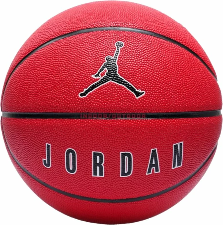 Basketball žoga Nike Jordan Ultimate 2.0 8P IN/OUT, rdeča