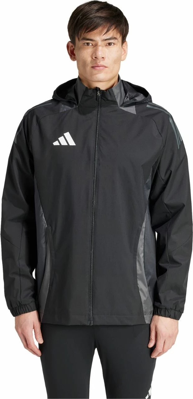 Dežna jakna za moške adidas, črna