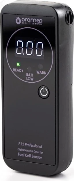 Profesionalni alkotest Oromed F11, črn