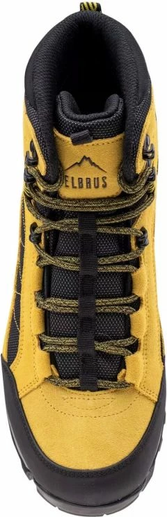 Treking čevlji Elbrus za moške, zelena in rumena