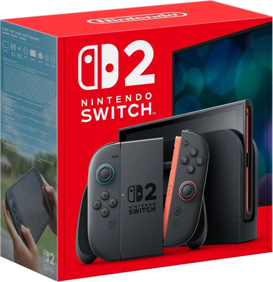 Konzola Nintendo Switch 2, 256 GB, Joy-Con 2, črna