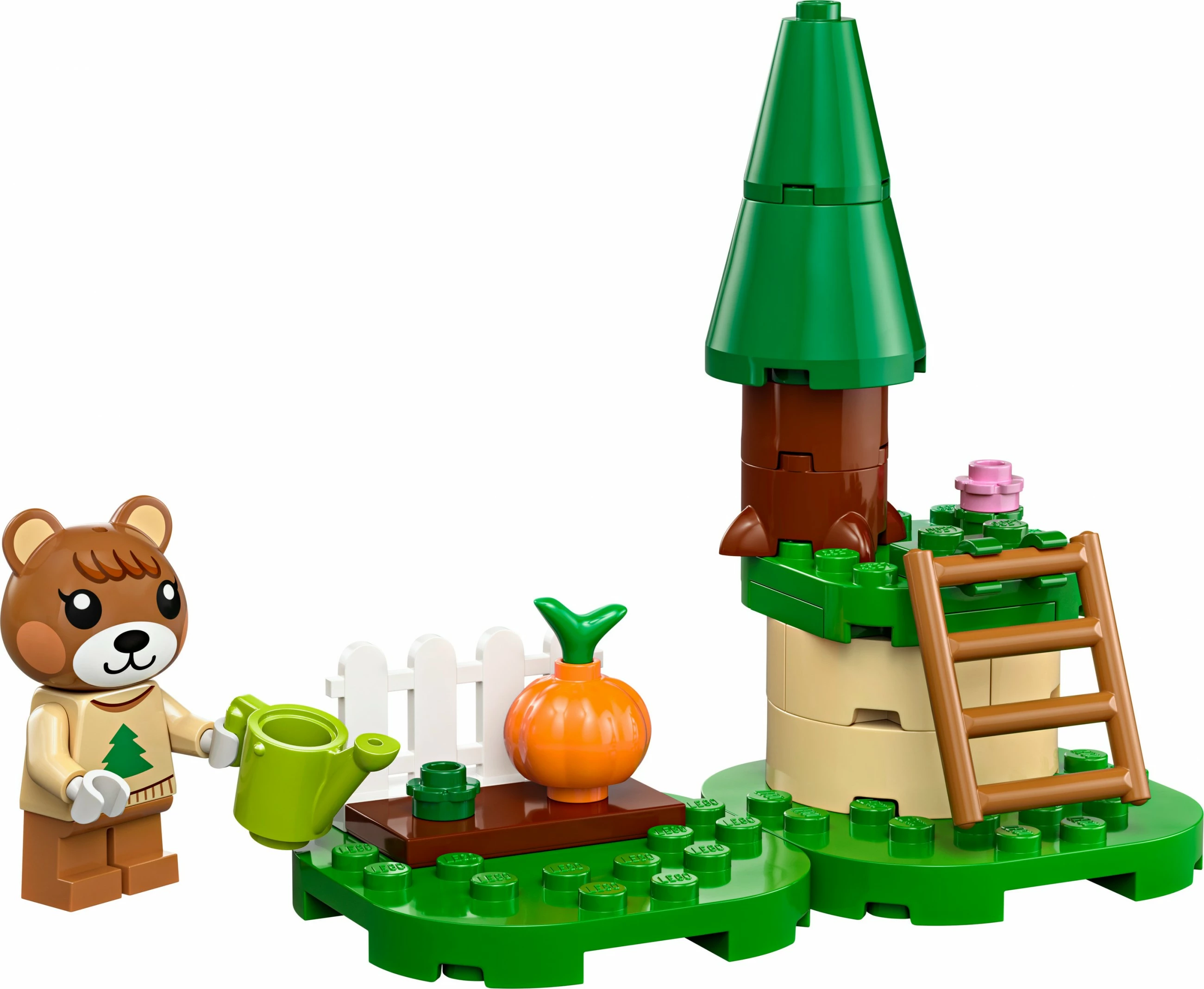 Set za sestavljanje LEGO Animal Crossing 30662 Javorjev bučni vrt, večbarven