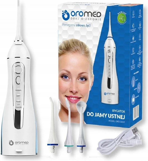 Irigator za ustno higieno Oromed ORO-DENT, bel