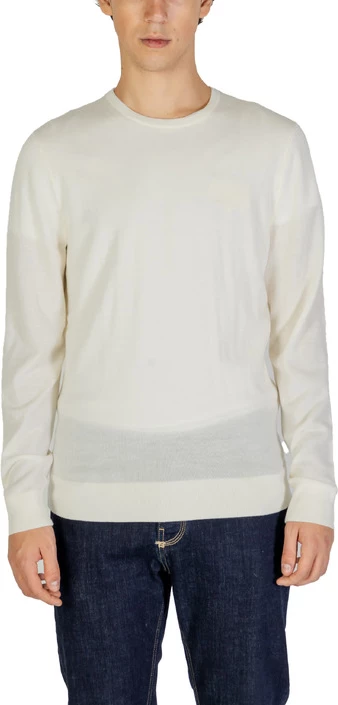 Pletenina za moške Calvin Klein Jeans, bela