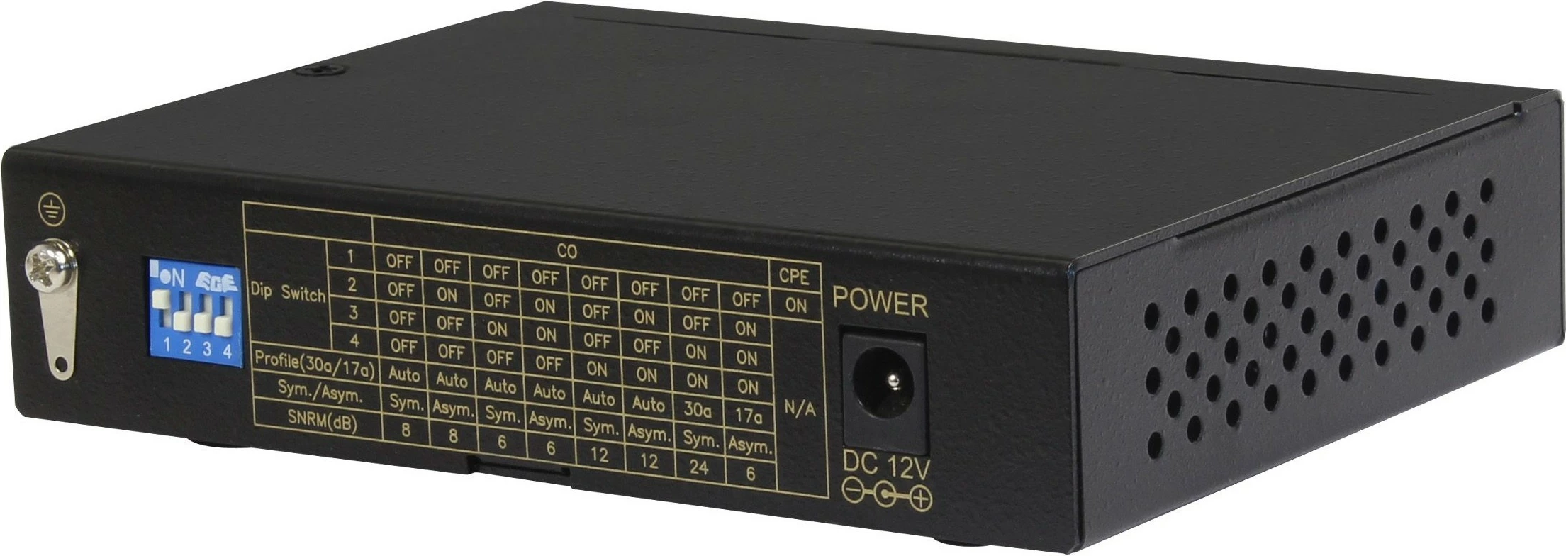 Modem VDSL2 ALLNET ALL-MC116VDSL2, 2x RJ45, SFP, 160 Mbit/s, črn Modem VDSL2 ALLNET ALL-MC116VDSL2, 2x RJ45, SFP, 160 Mbit/s, črn